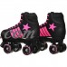 Epic Youth Star Vela Black/Pink Quad Roller Skates Package   564300298